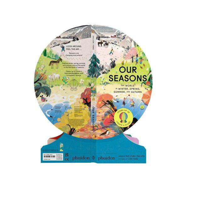 Open image of Our Seasons: The World in Winter, Spring, Summer, and Autumn that shows the front and back book cover
