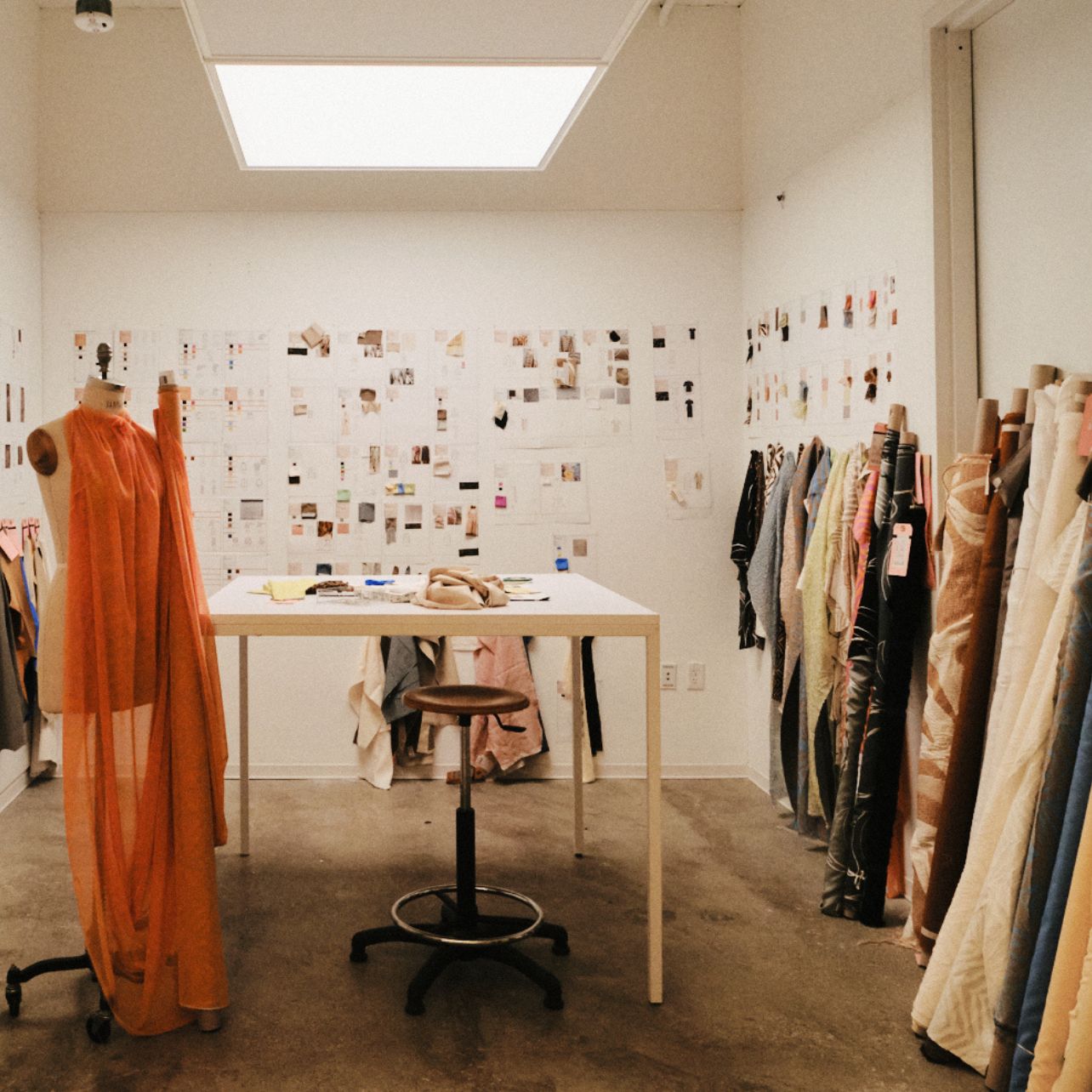 interior shot of the Lafayette 148 studio space