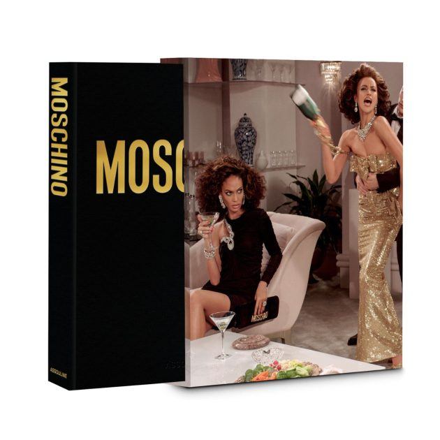 Book cover of “Moschino”