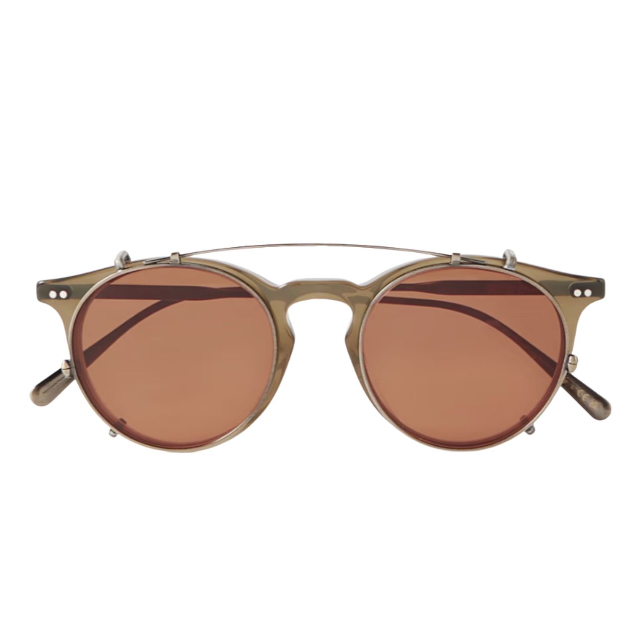 Eduardo round frame sunglasses