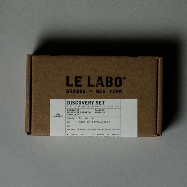 Le Labo discovery set box