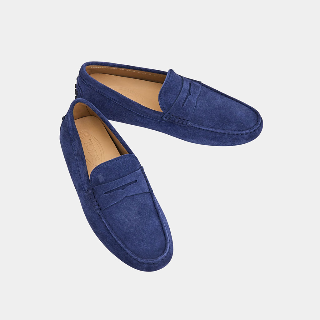 There’s nothing lazy about the style of Tod’s classic loafers. Slip on, sound off about how great he looks.                                                                                                                                                                                                                                                           