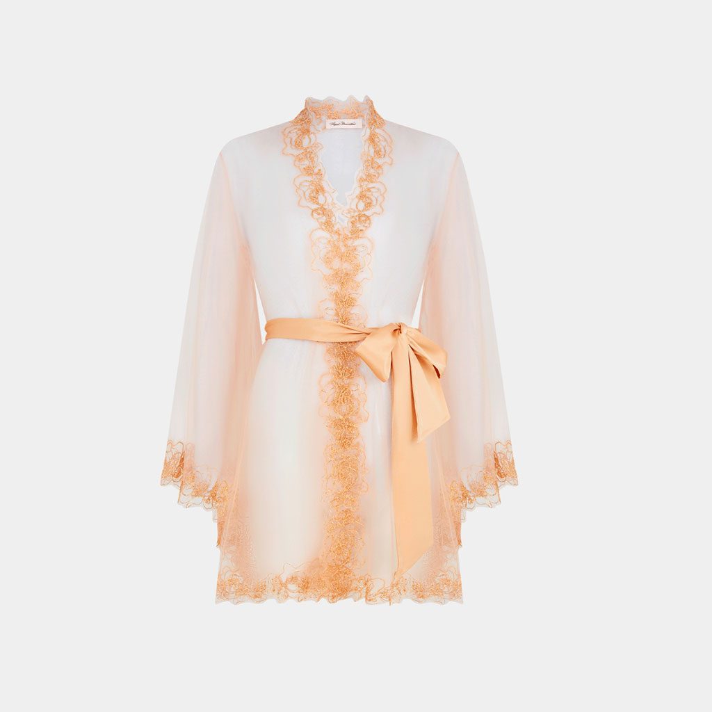 Spoiler alert: It’s also great for undressing. Agent Provocateur’s Lindie Short Dressing Gown is just as much for you as it is for her… assuming you’re her partner and not her child or parents, which in that case, scroll onwards.