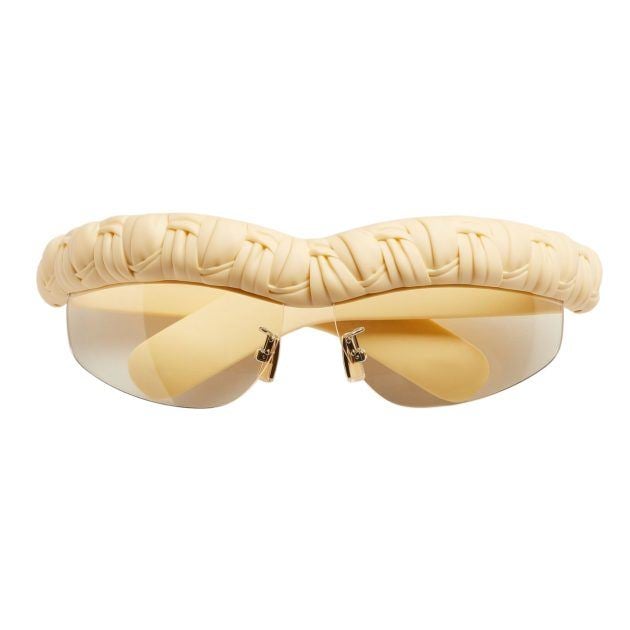 Photo of yellow Bottega sunglasses