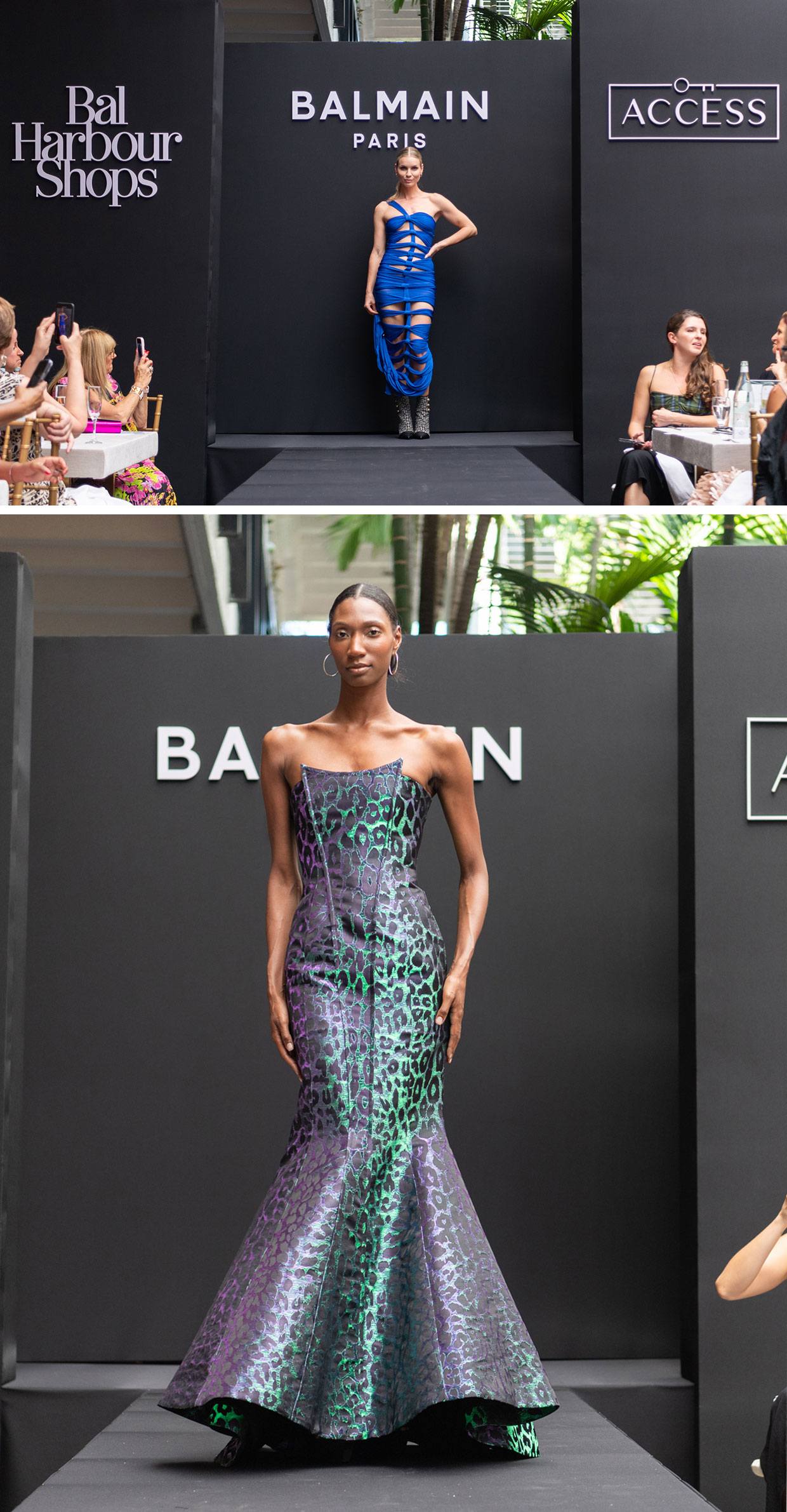 Balmain runway