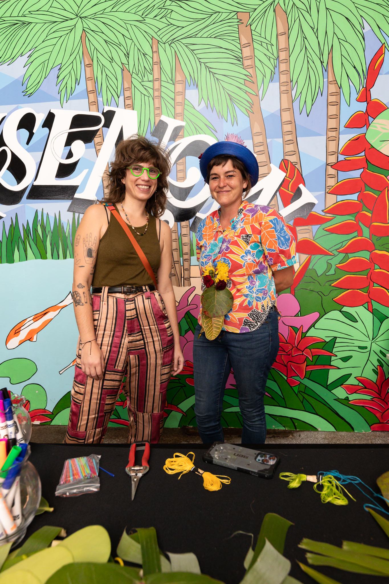 Artists Beatriz Chachomovits & Heidi Lellelid
