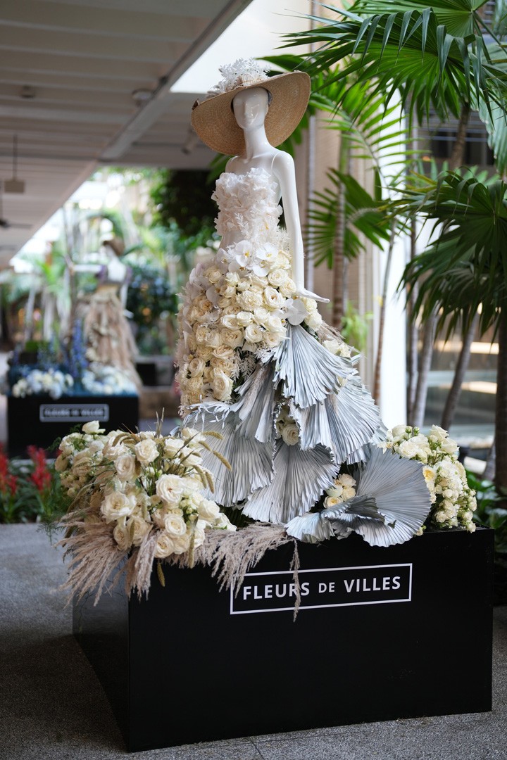 Bal Harbour Village inspired mannequin presented by Bal Harbour Village and created by Indigo Hues Design