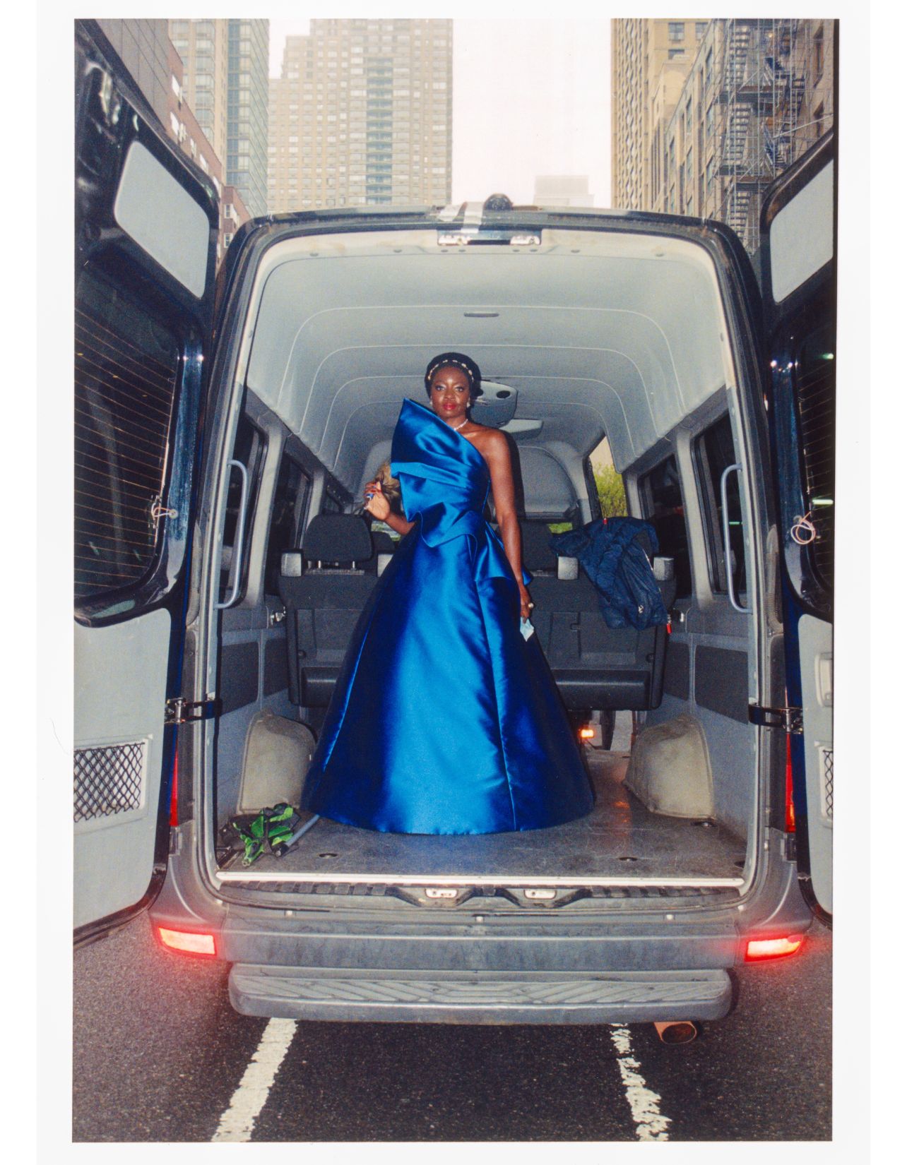 Danai in Royal blue gown at the Met Gala