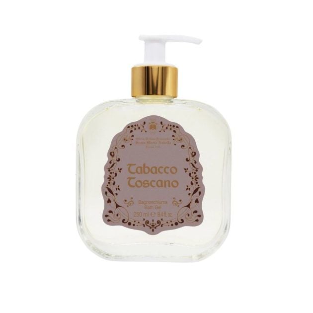 Santa Maria Novella tobacco Toscana bath gel