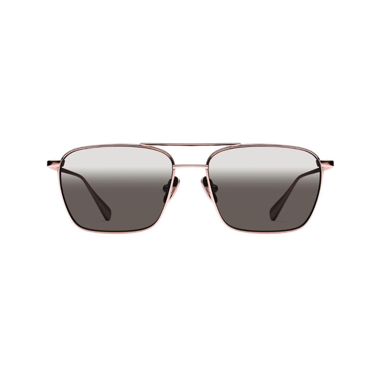 Morgenthal Frederics tailored navigator sunglasses with traditional plating and lens