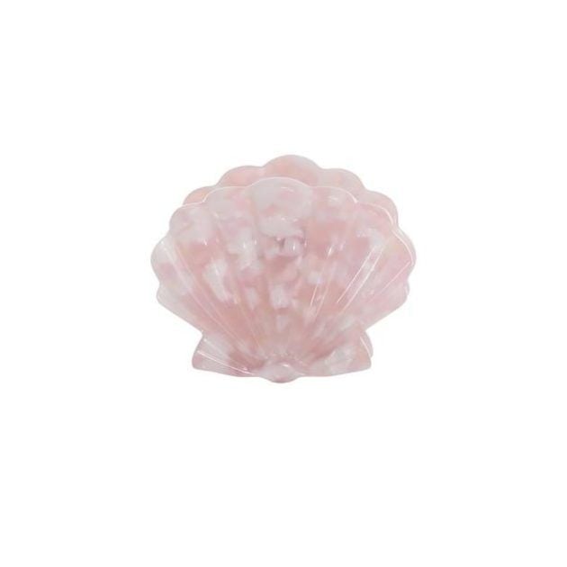 Zimmermann pink shell hair clasp