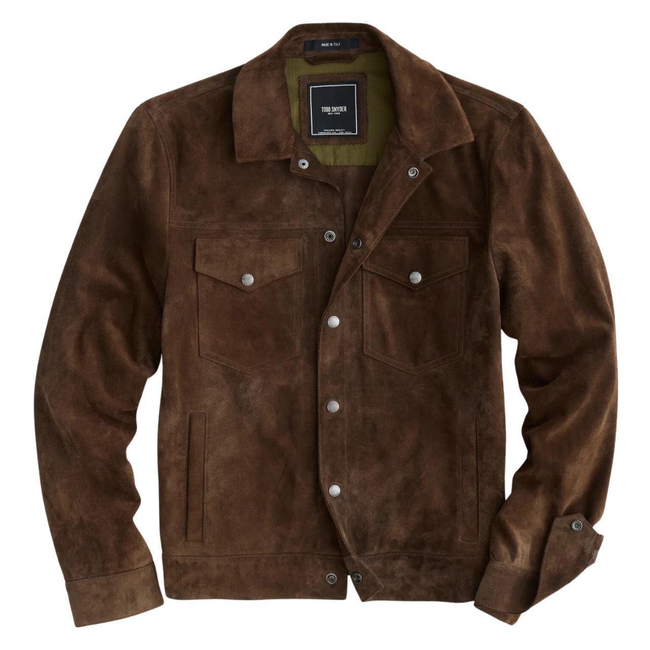 Todd Snyder dark brown corduroy suit jacket