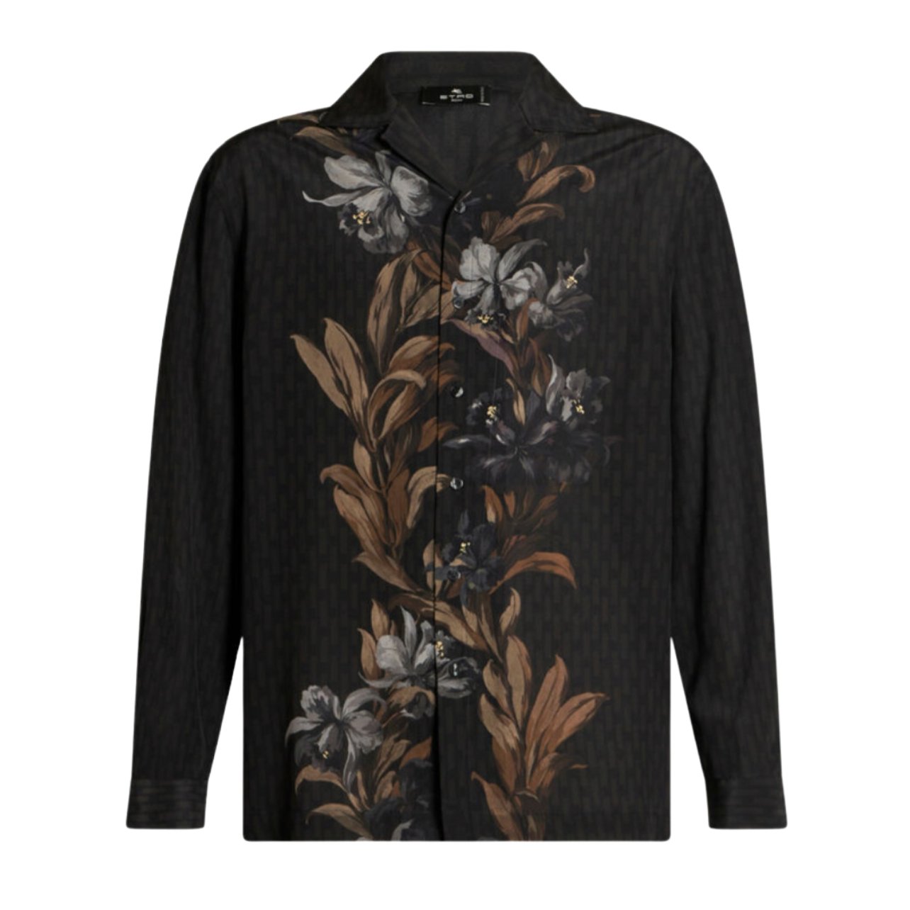 Consider this masquerade ball your gateway into more fashion-forward dressing. A flowy yet bold bowling shirt with geometric patterns like this one from Etro will look great at the party with black or jewel-toned pants and great on you later when you decide your white button-up will no longer do.