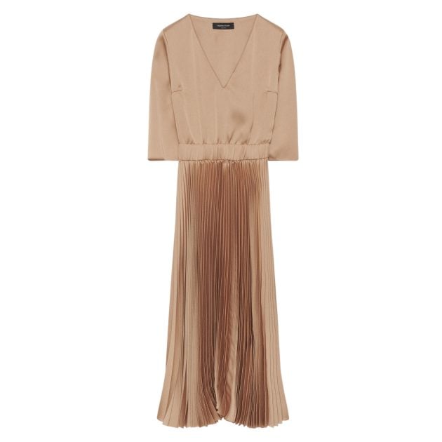 Fabiana Filippi pleated satin dress