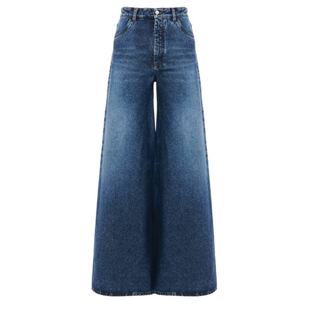 Chloe blue denim wide Rave jeans