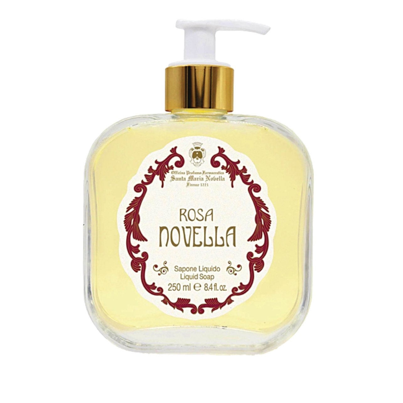 Santa Maria Novela rose scented liquid body soap