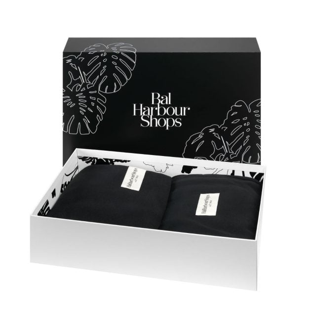 Bal Harbour Shops black sweater and jogger gift set