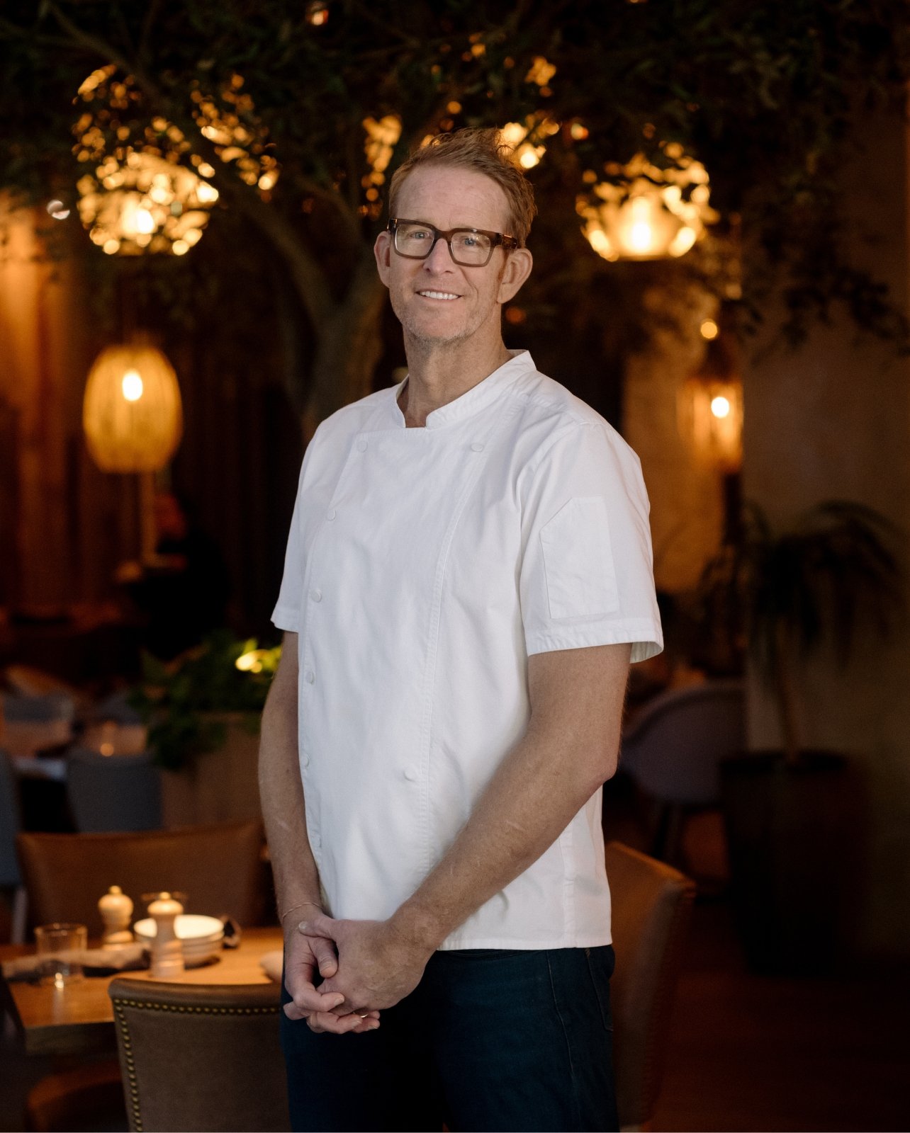 Portrait of Chef CJ Jacobson at Aba in Bal Harbour Shops