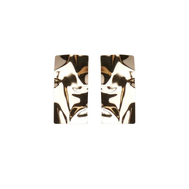 Fabiana Filippi earrings with metal plaque