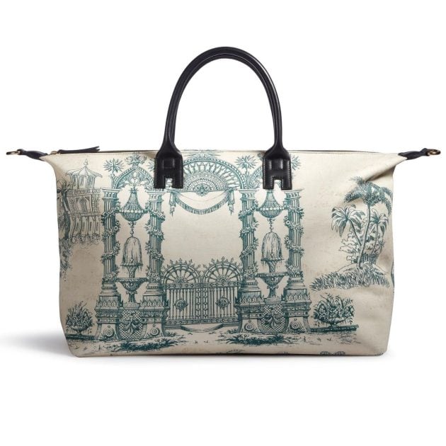 Haremlique Istanbul Gates of Paradise printed travel bag