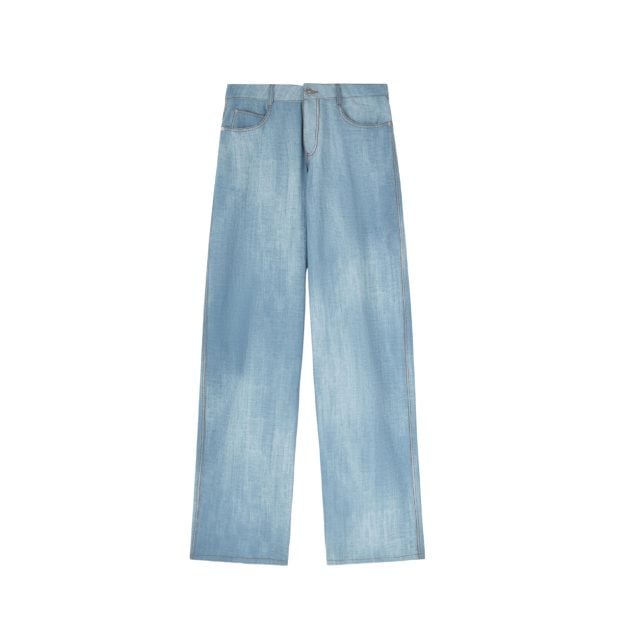 Ermanno Scervino’s jeans in denim print fabric
