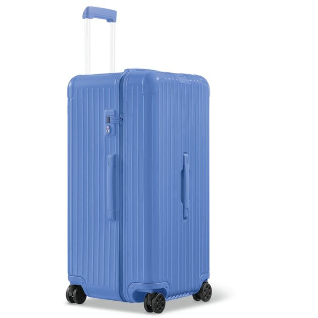 Rimowa sea blue Essential Trunk Plus large check-in suitcase