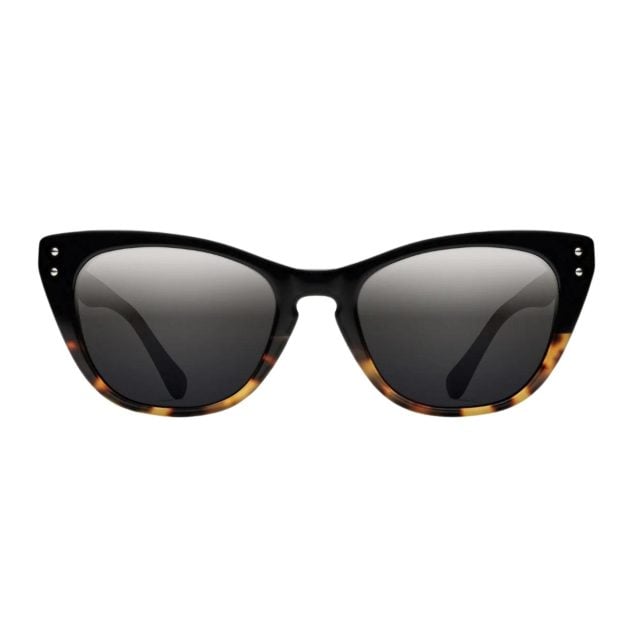 Morgenthal Frederics fantasy cat eye sunglasses in tortoise and black