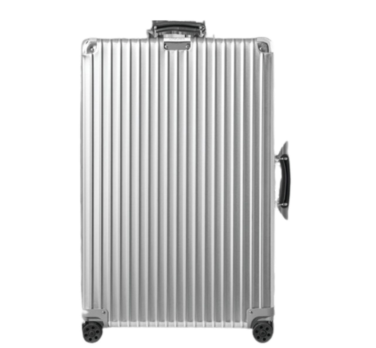 Rimowa hardshell silver metallic luggage