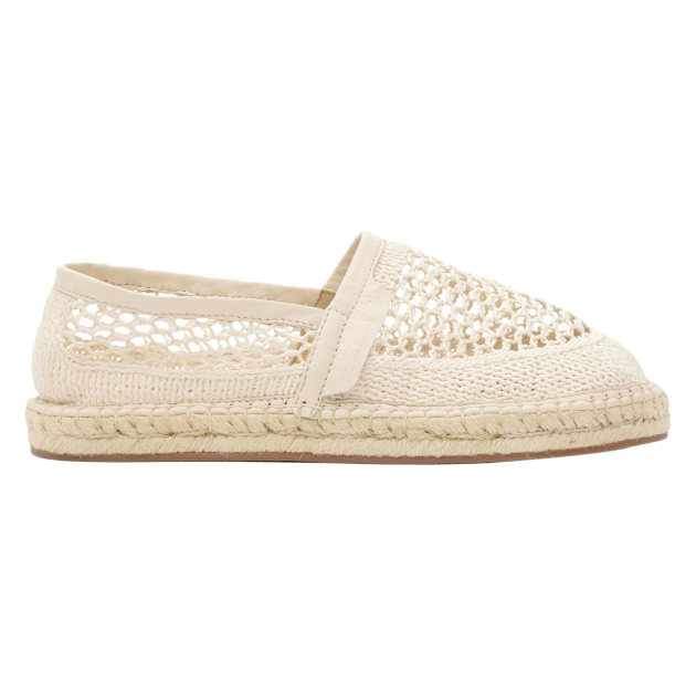 Isabel Marant cream woven ballerina flat