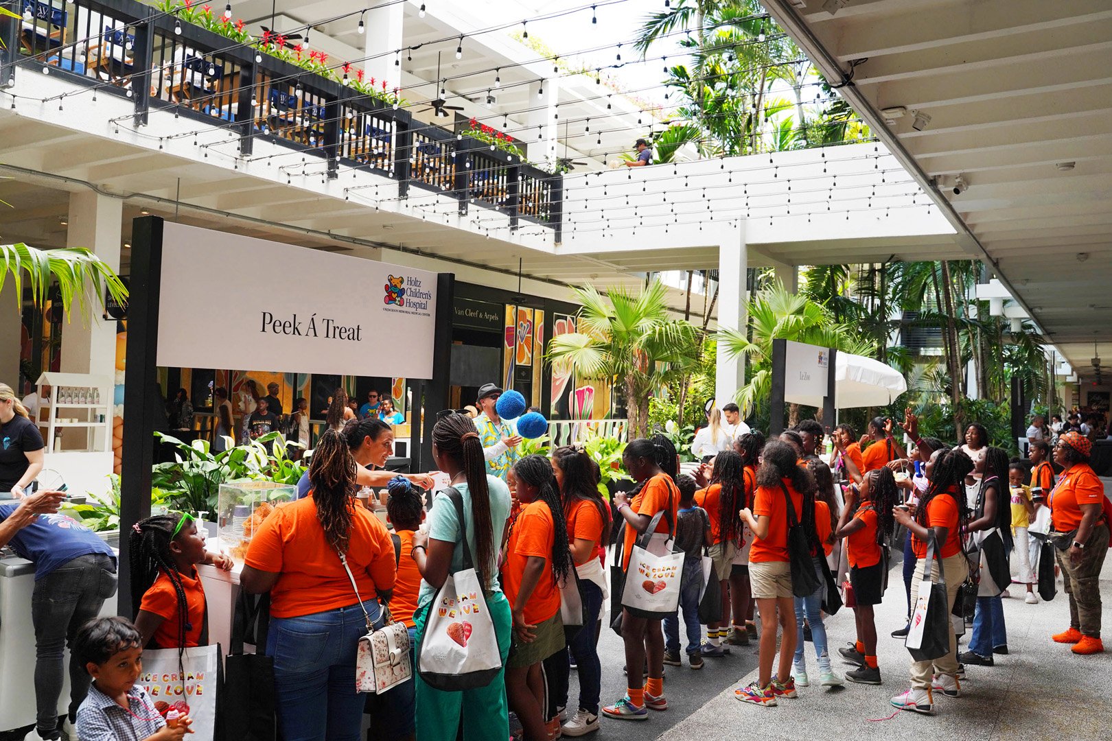 Guests in attendance, ice cream partners and event activities from Ice Cream We Love Event Weekend