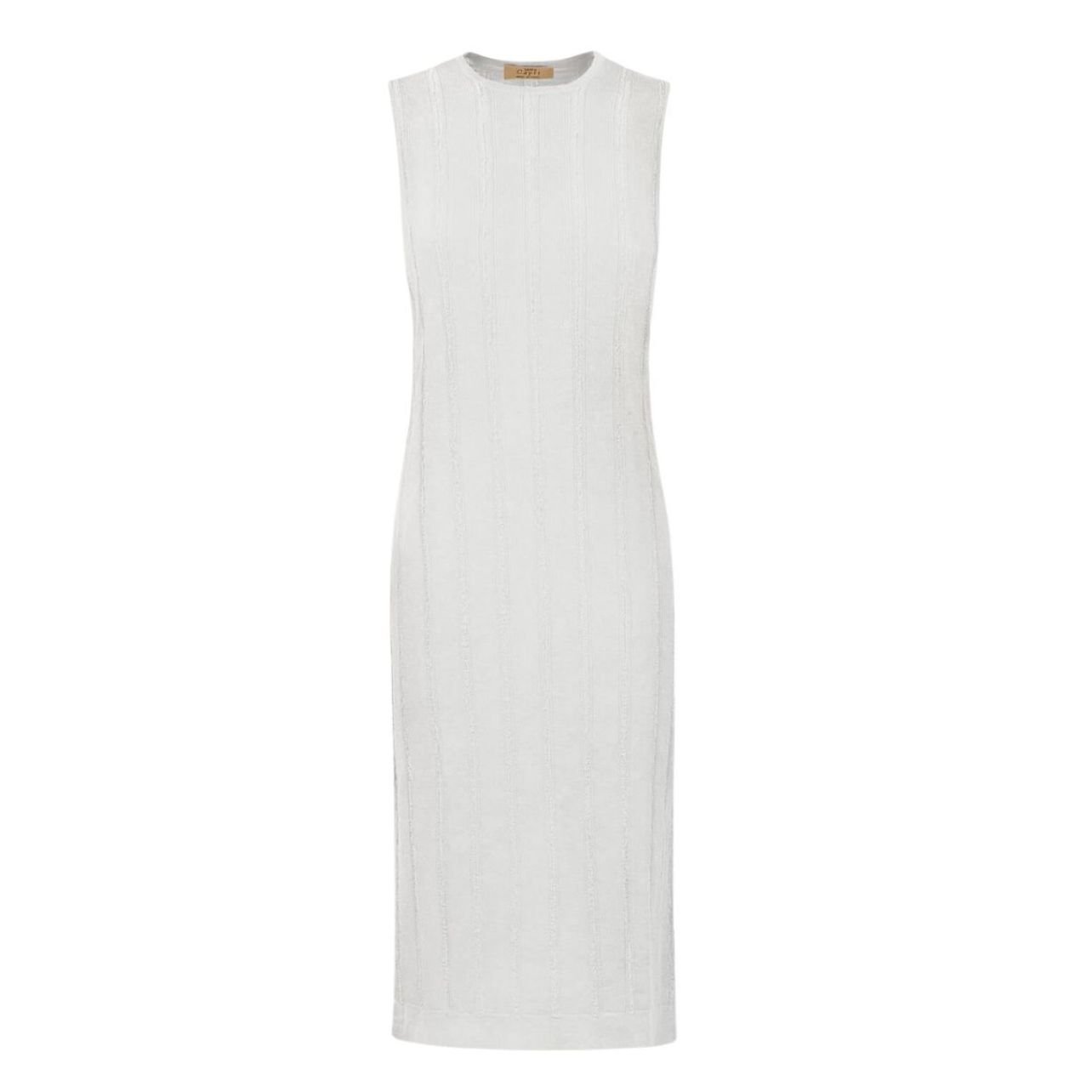 100% Capri white linen dress