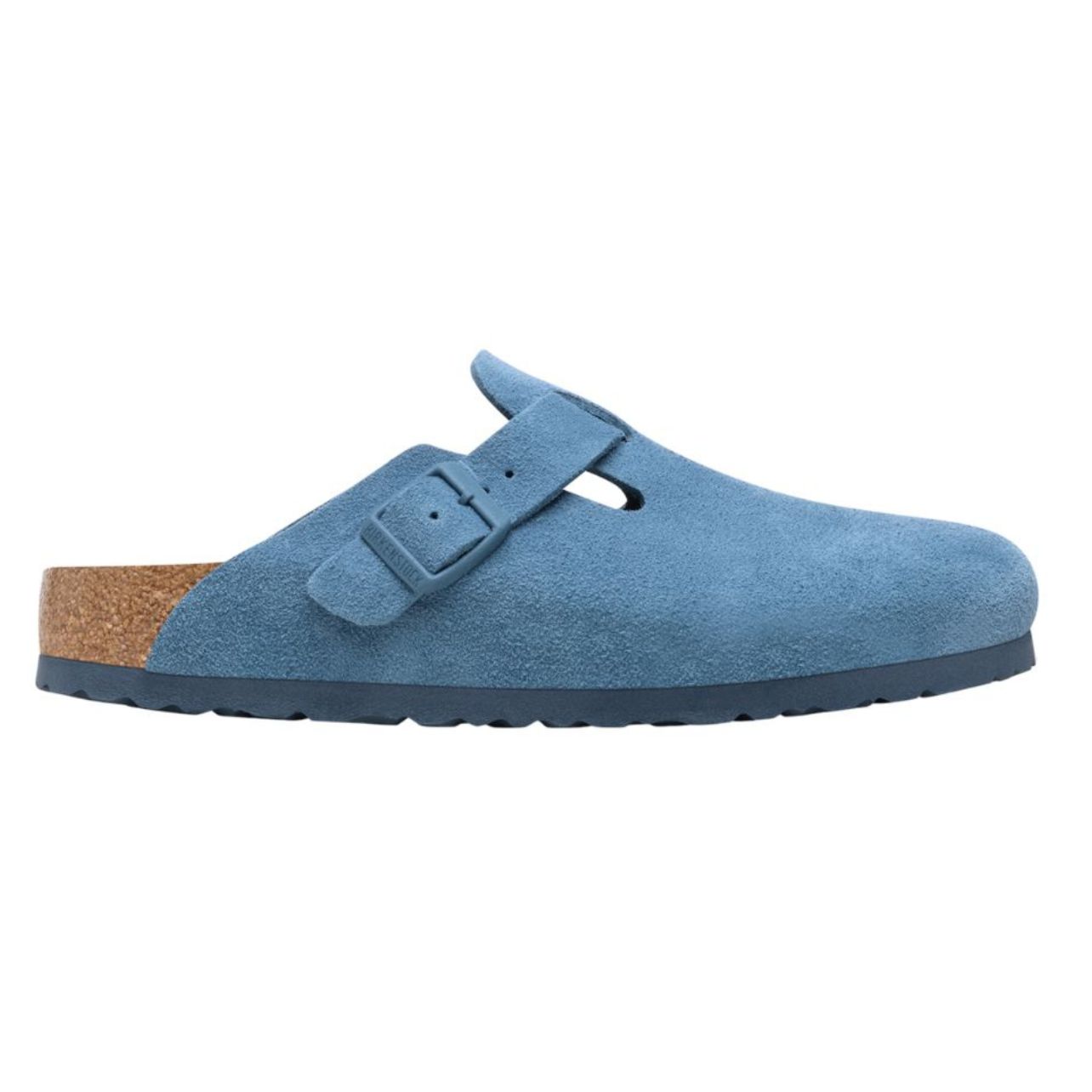 Addict Birkenstock in blue suede