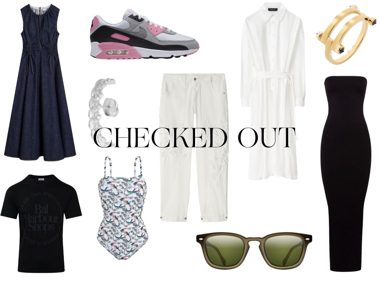 Collage of product images all from Bal Harbour Shops brands