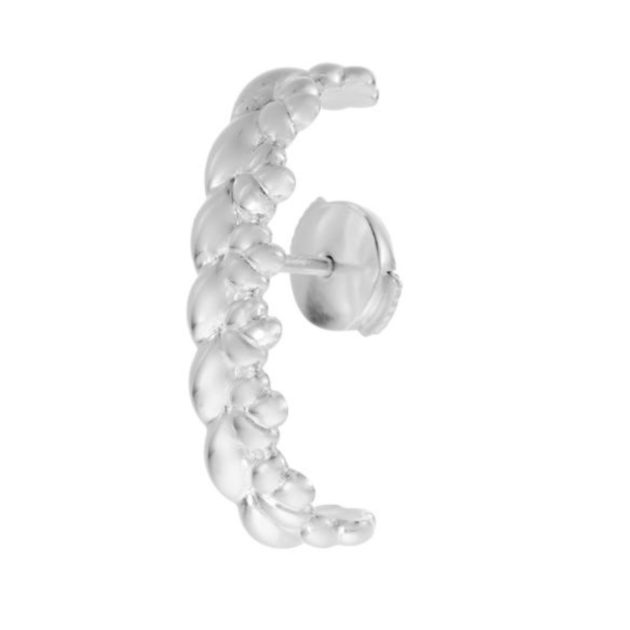 Christofle sterling silver t bar ear cuff