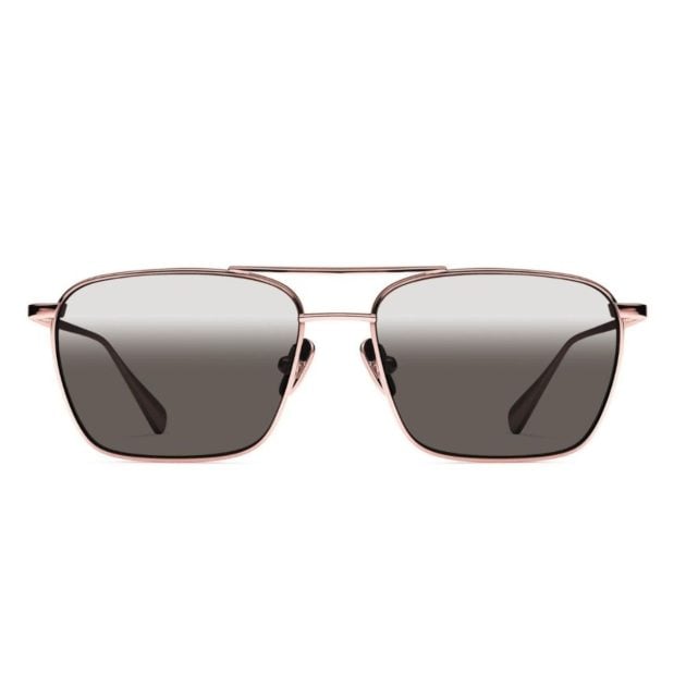 Morgenthal Frederics rose gold sunglasses