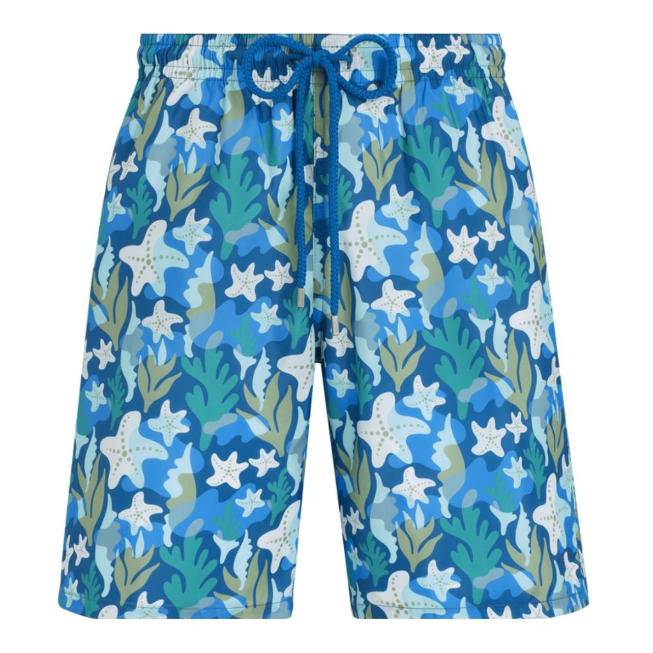 Vilebrequin men’s swim trunks in camo seaweed