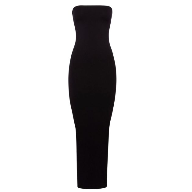 Wolford black long dress