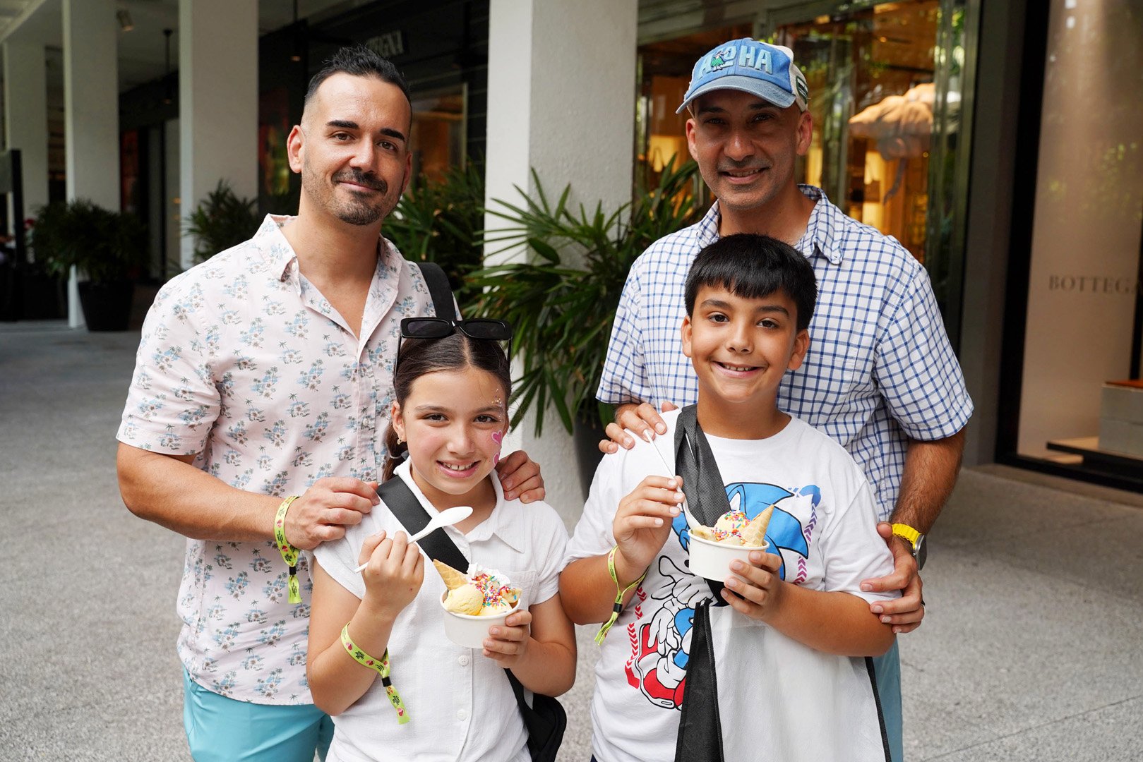 Family attends Ice Cream We Love