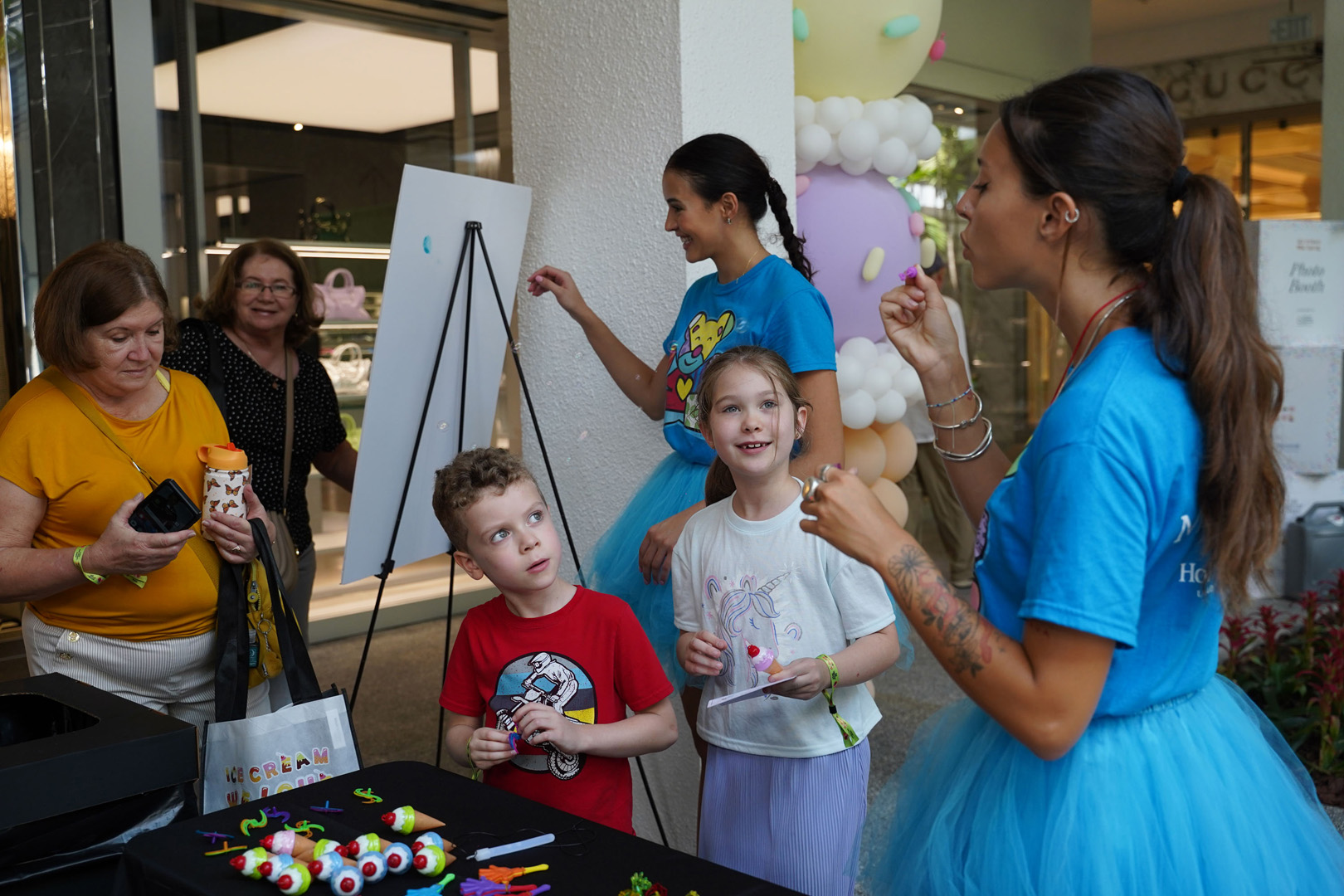 Guests in attendance, ice cream partners and event activities from Ice Cream We Love Event Weekend