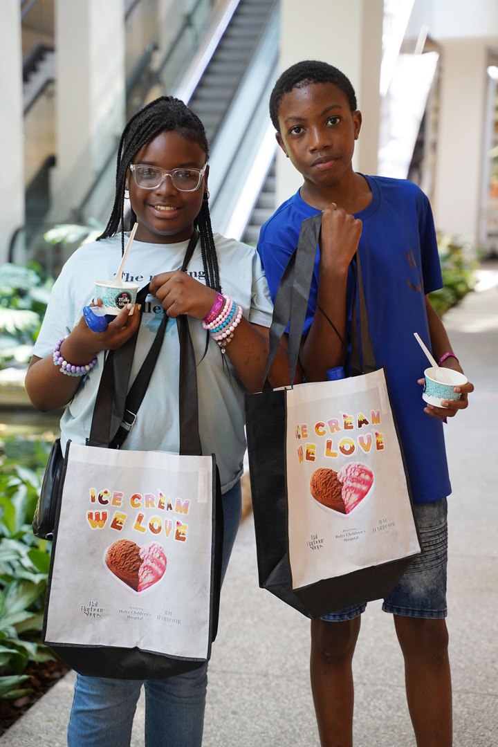 Guests in attendance, ice cream partners and event activities from Ice Cream We Love Event Weekend