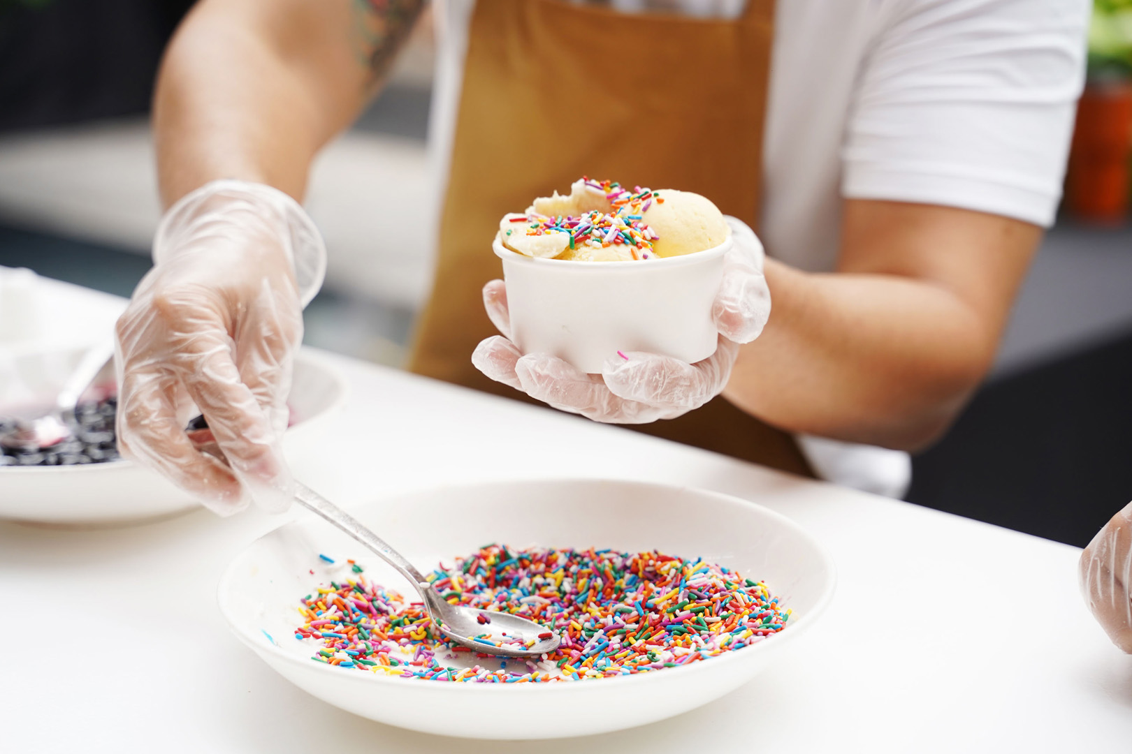 Guests in attendance, ice cream partners and event activities from Ice Cream We Love Event Weekend
