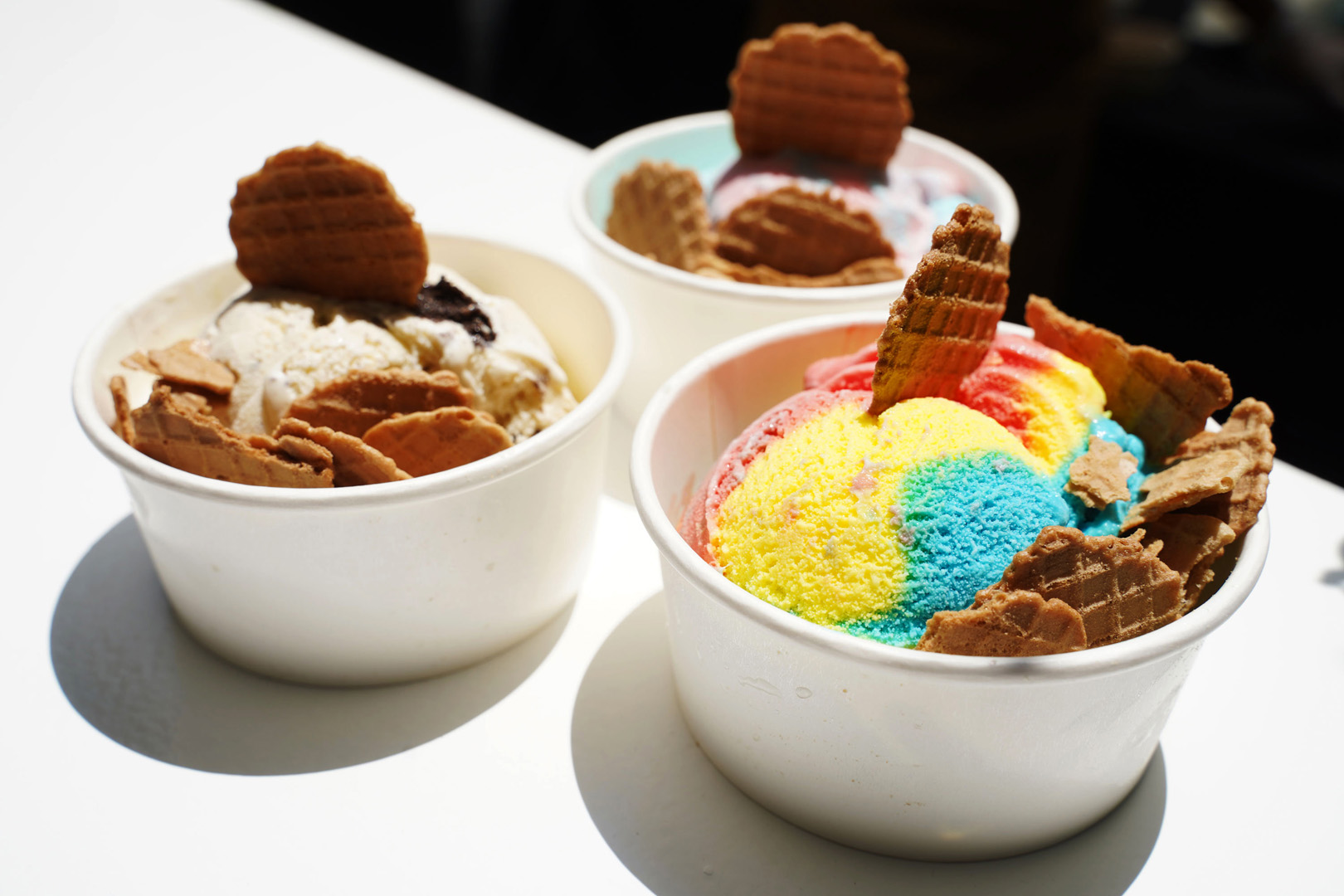Guests in attendance, ice cream partners and event activities from Ice Cream We Love Event Weekend