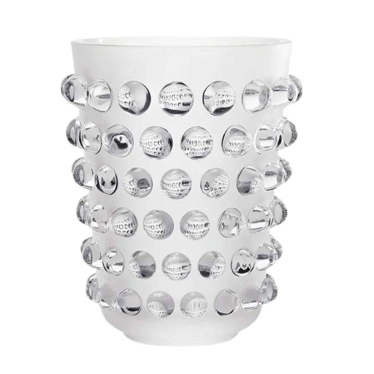Lalique glass vase