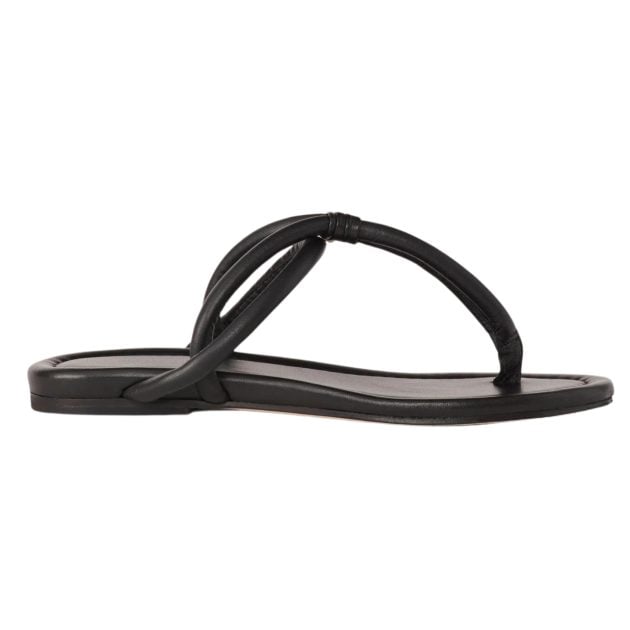 Fabiana Filippi black flip-flop