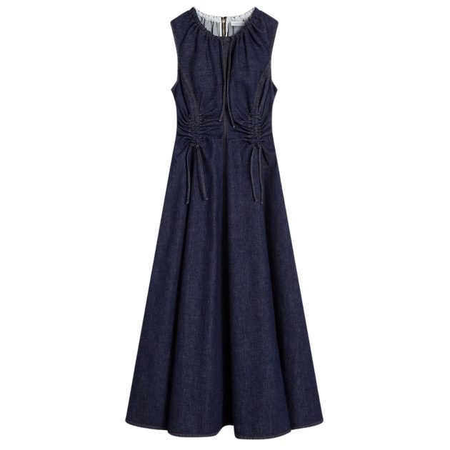 Scanlan Theodore denim cargo dress