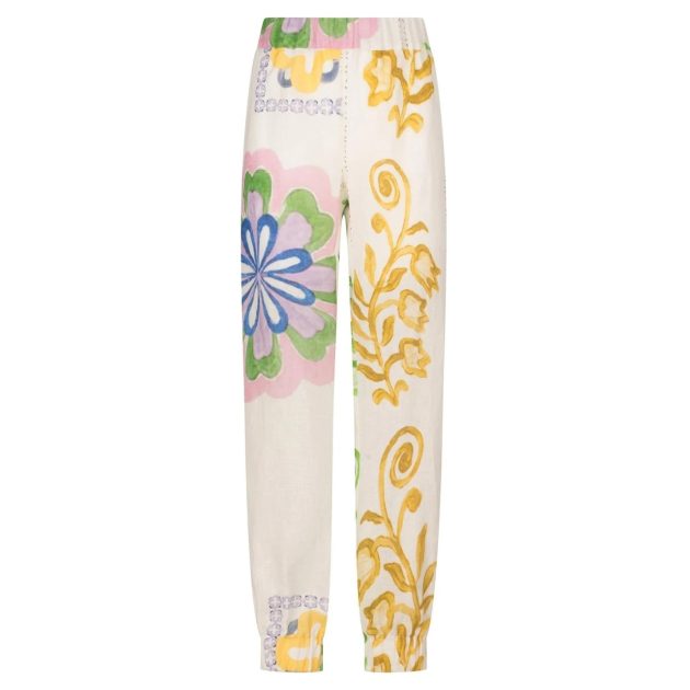 Silvia Tcherassi multicolored floral print pant