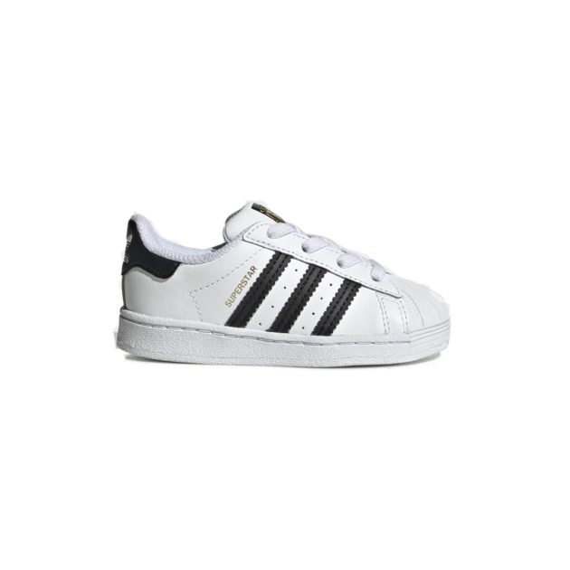 adidas superstar shoes in white and black