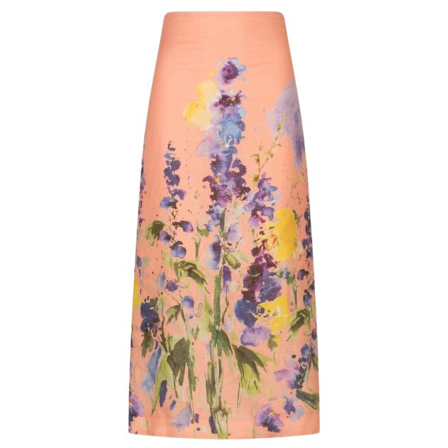 Silvia Tcherassi Skirt with multicolor floral print
