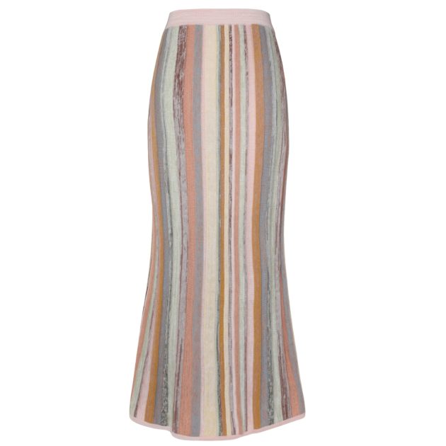 Zimmermann multi color striped skirt