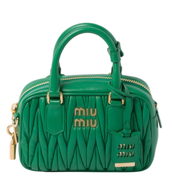 Miu Miu green bag